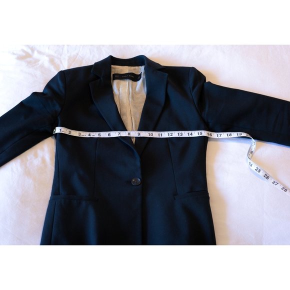 ZARA Basic Professional Black Blazer, XS - Picture 6 of 9